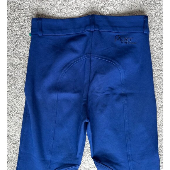 Piper by Smartpak Womens Riding Breeches 28R Royal Blue w/ Belt Loops - Picture 13 of 15